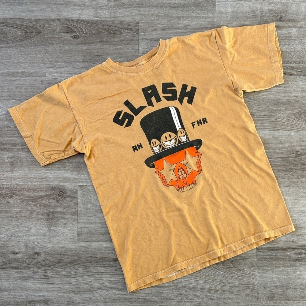 Slash boys gold short sleeve top